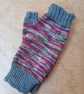 Gloves - hand knitted - fingerless - Image 4