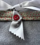 Hand Embroidered Felt Button Bag - Image 3