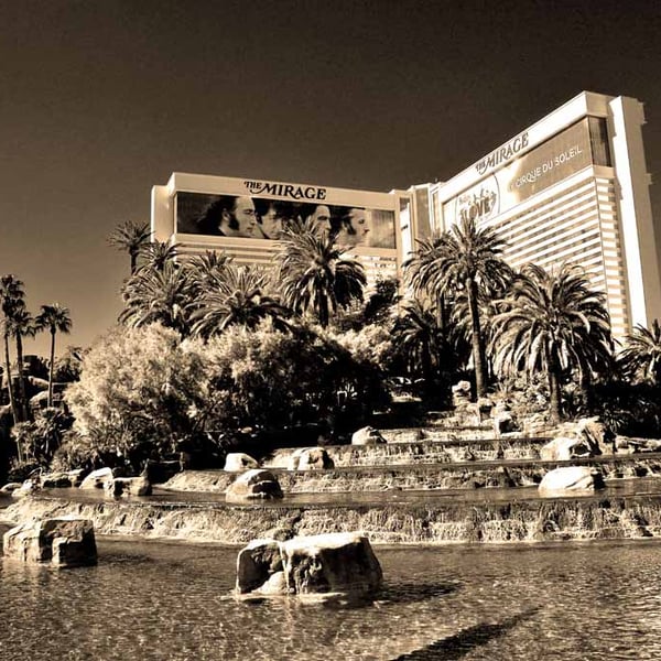 The Mirage Hotel Las Vegas United States of America Photograph Print