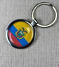 Ecuador Flag Keyring