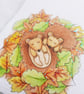 Sleeping Hedgehogs Gift Tags - set of 4 tags - Image 5