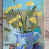 Buttercup still life painting 