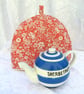   Individual tea cosy, to fit 1 to 2 cup teapot, Liberty Emily Belle design - Image 4