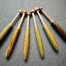 Lace bobbins in Honition  style