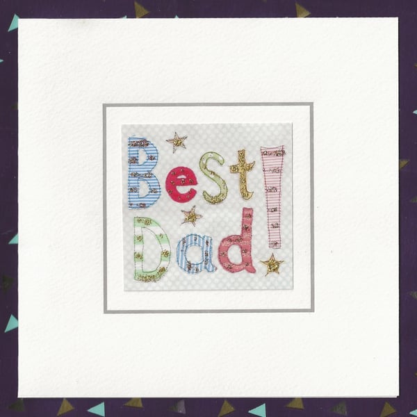 Best Dad, Father's Day card