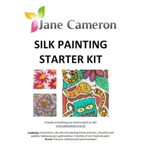 Silk Painting Starter Kit by Jane Cameron
