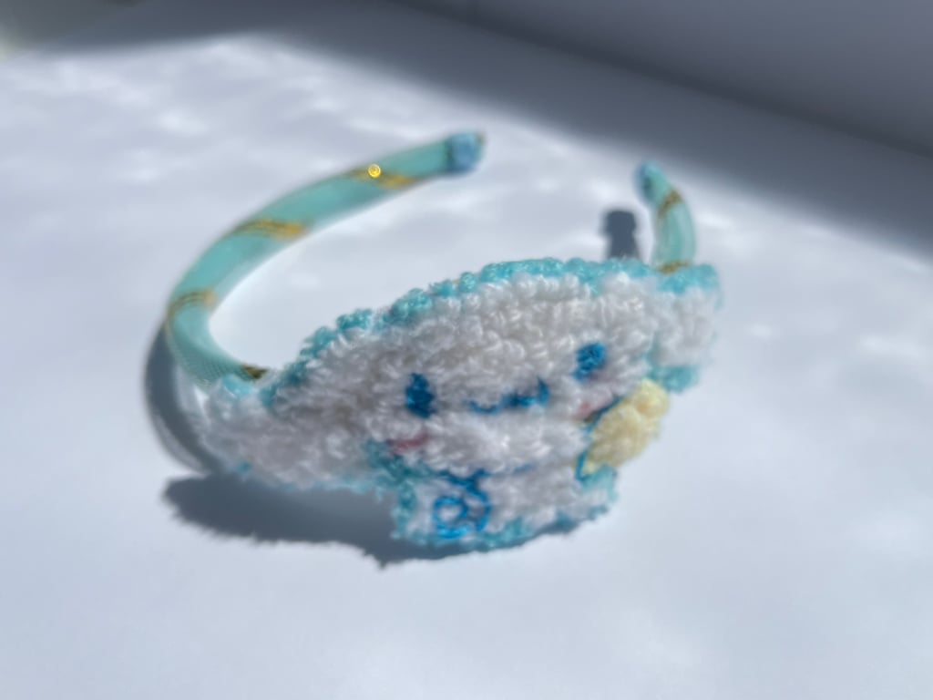 Handmade Cloud Puppy Headband 