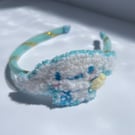 Handmade Cloud Puppy Headband 