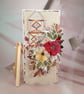 Handmade Slimline Card (76) white Window Box Included  - Image 1