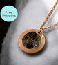 Healing Smoky Quartz Pendant on Long Chain - Libra gemstone, Chakra Balancing. - Image 1