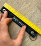 Mini Key Chain 2 - Made from a Bicycle Inner Tube - Image 7