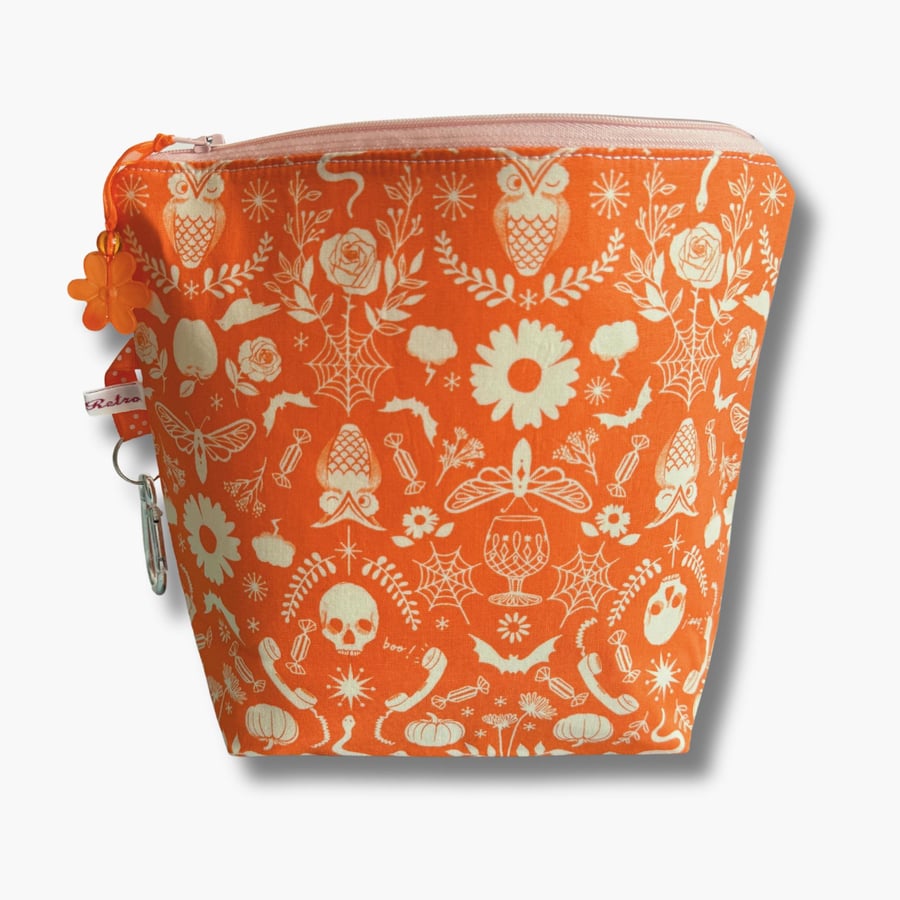 Halloween project bag for knitting - Good Spirits by Ruby Star Society