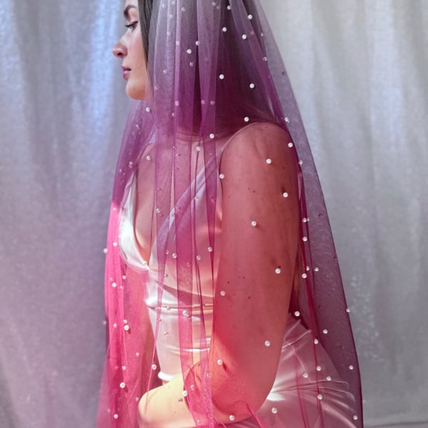 Pandora - Pearl Wedding Veil