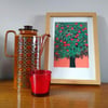 'Autumn Rowan' original screen print