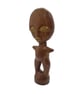 Ghanaian Akuaba doll, Asante fertility idol, african statue, Akan tribal art, - Image 5