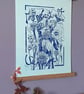 'The Last of Summer', Lino Print  - Image 2