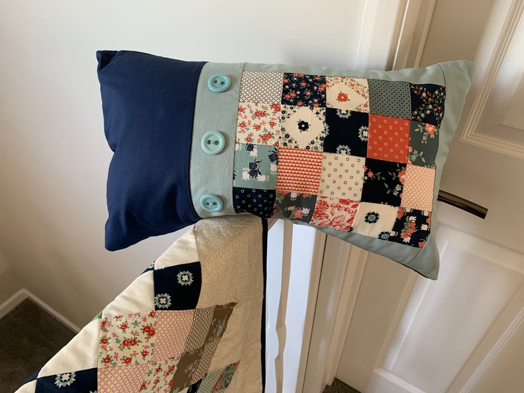 Rectangular Patchwork Cushion