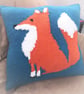 Knitting Pattern for a Fox Cushion using Aran or Worsted Wool.  Digital Pattern - Image 4
