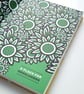 A6 HARDBACK NOTEBOOK - YELLOW SUNFLOWER - Image 3