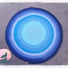 Shades Of Tardis Blue Rug