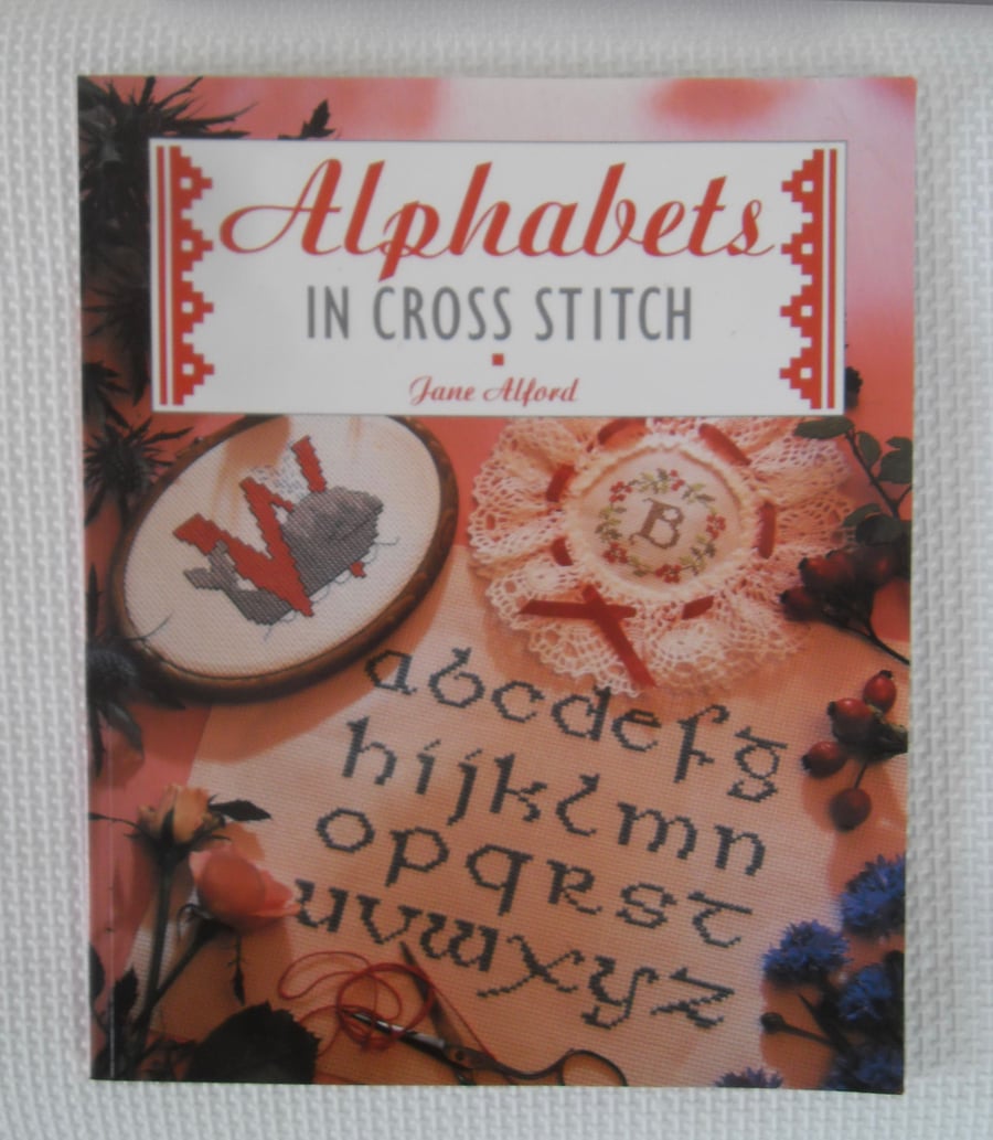 Alphabets in Cross Stitch  book by Jane Alford