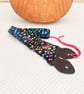  1 inch Wide Adjustable ukulele neck strap in Dark Batik  - Image 4