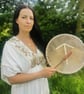 Exchange and Victory — 16" Hand-painted Shamanic Drum - Image 5
