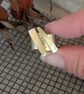Architectural Brass Ring; Handmade Brushed & Hammered Statement Ring