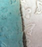 Handmade ceramic coaster, pottery, butterfly design - Image 4