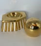 Salt and Pepper stacker set.Art Deco theme.’Sunrise’ - Image 7