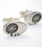 Silver Dandelion Cufflinks - Image 2