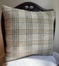 Mabel cushion -  Honey. Handwoven in Wales