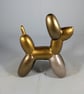 Metallic Coloured Ceramic Balloon Poodle Puppy Dog Animal Figurine Ornament. - Image 4