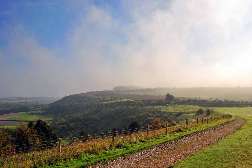 Wayfarers Walk North Wessex Downs Hampshire UK Photograph Print