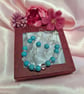 Turquoise & Crackle Clear Quartz Jewellery Set - Image 2