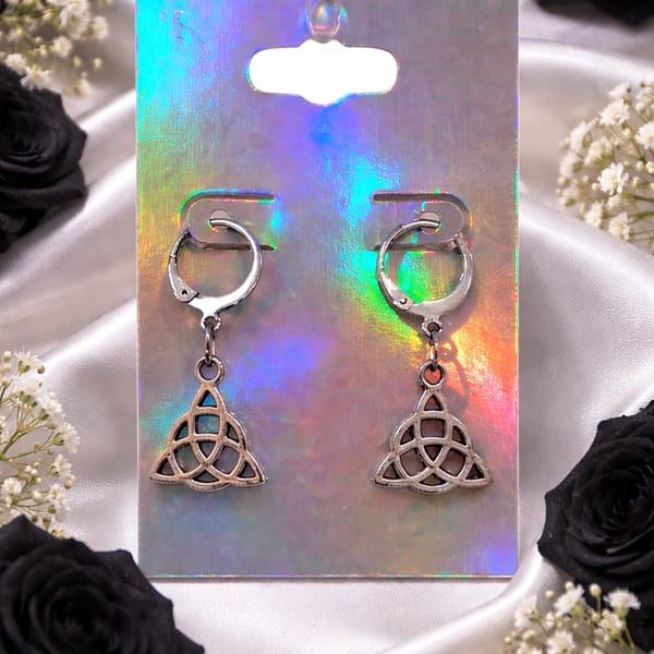 Triquetra earrings 