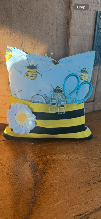Pin Cushion with Pocket, craft room item