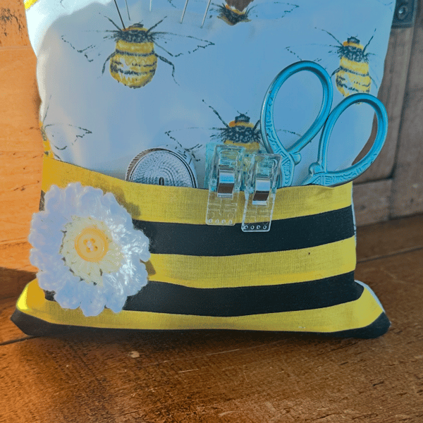 Pin Cushion with Pocket, craft room item