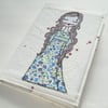 freemachine embroidered zombie notebook