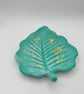 Eco resin leaf shaped trinket tray - Image 2