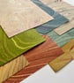 Marbled Paper Sheets A5, A4, A3, A2 - Handmade Fair Trade Metallic Craft Paper - Image 3