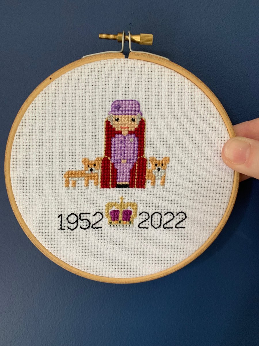 Platinum Jubilee Queen Elizabeth II Portrait 