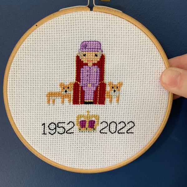 Platinum Jubilee Queen Elizabeth II Portrait 