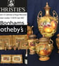 Worcester Fruit . Handpainted bone china lidded vase by Christopher Hughes  - Image 6