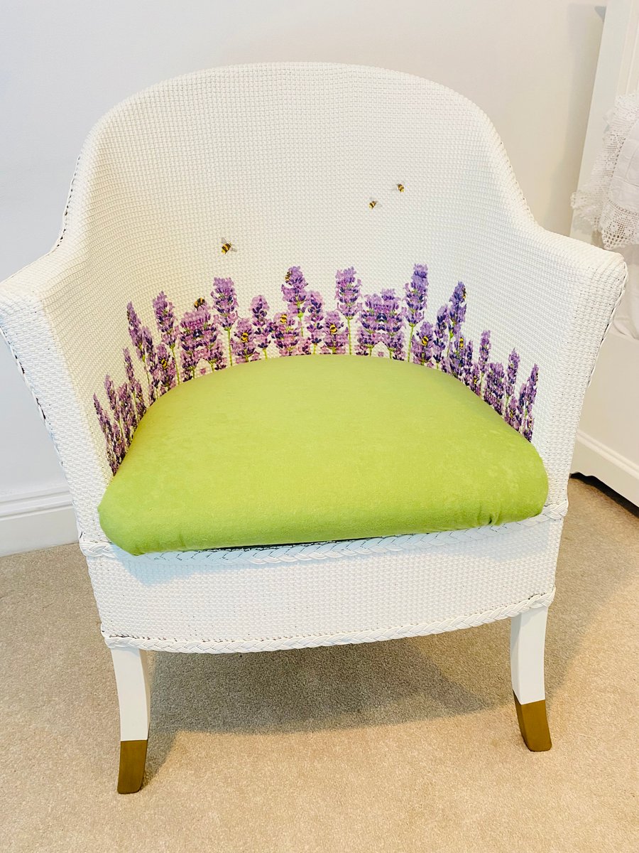 Lloyd loom style chair