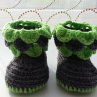 Baby Booties, Baby shoes - Folksy