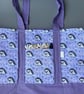Happy Quills shopping bag. Reusable tote bag. Pet lover bag. - Image 5