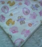 Dribble Bib with Pink Babies Bottles, Bibs and Bootees - Image 4
