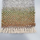 'Horizon'   - hand woven coaster