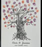 steampunk guest book tree